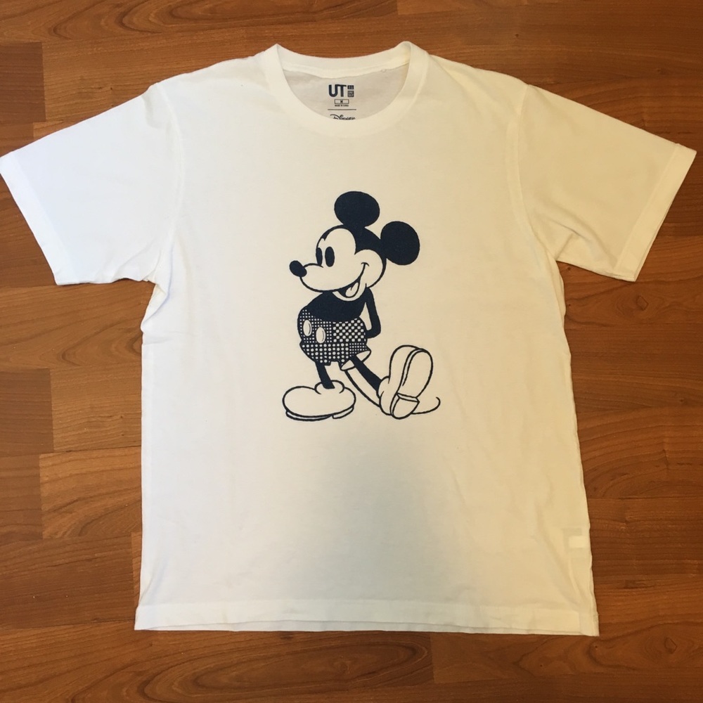 UNIQLO UT Graphic Tee - Mickey Blue (Size M)